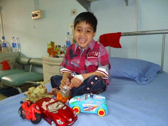 Hassan recovering in hospital after surgery