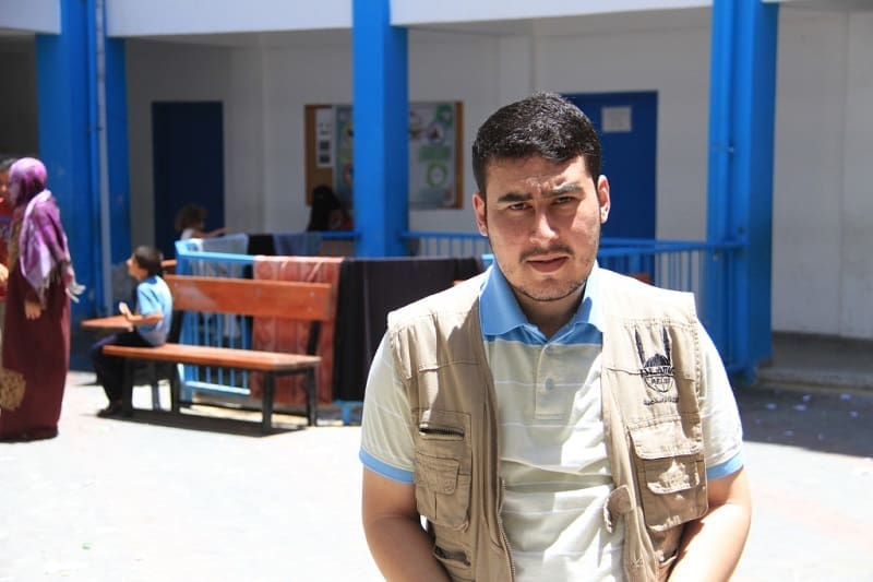 Mohammed is part of our emergency team on the ground in Gaza.