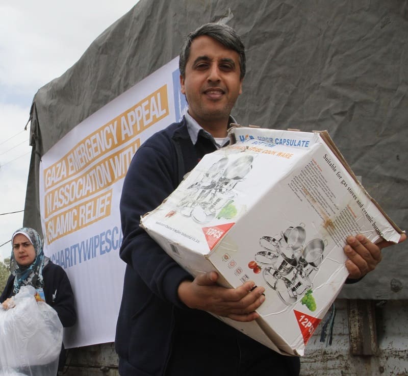 Islamic Relief aid worker Salah Tayeh says Gazans are still suffering.